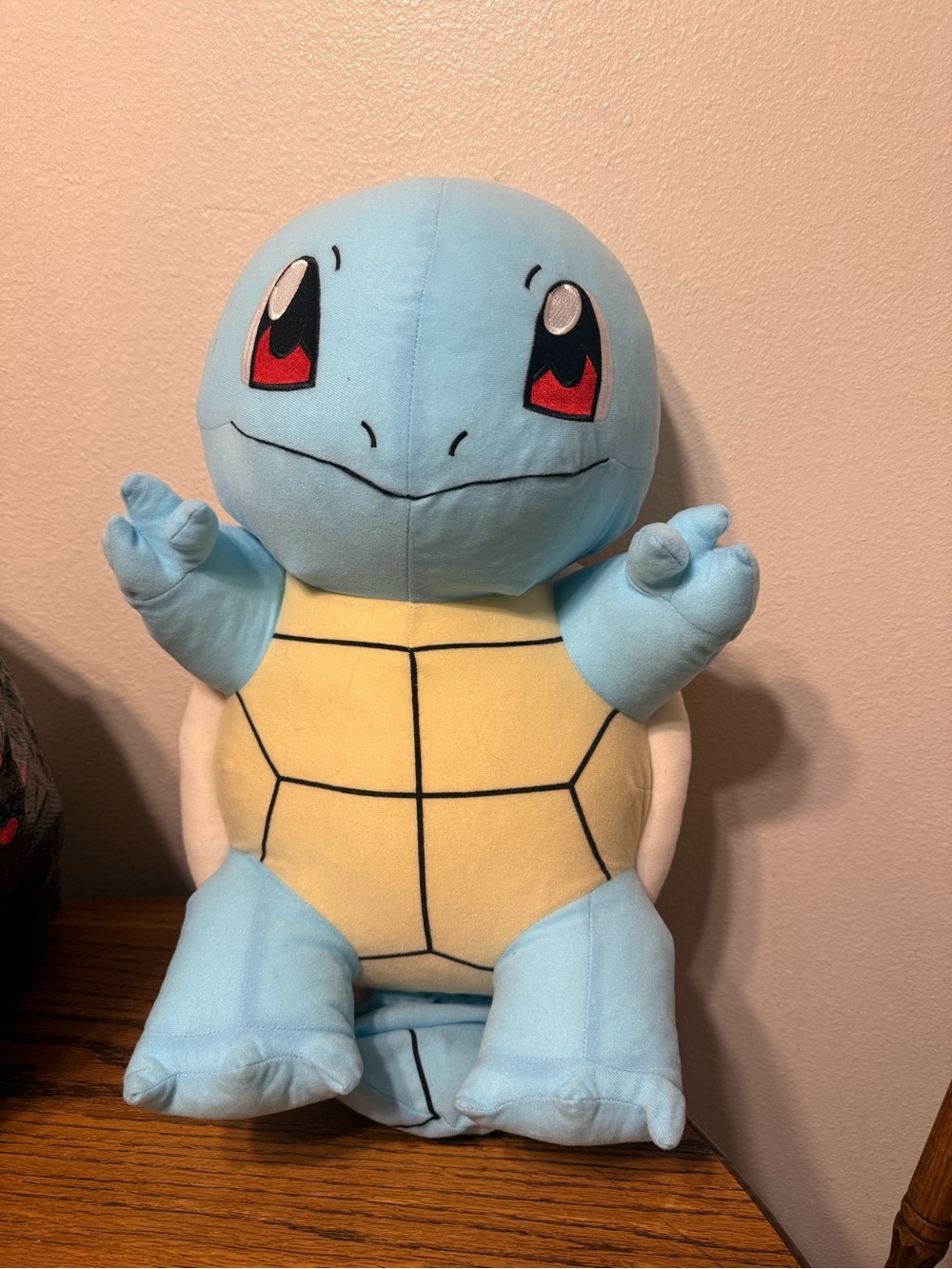 Squirtle rare giant 20 inch Pokemon  Plush Toy - Light Blue & Cream Pokémon Plus